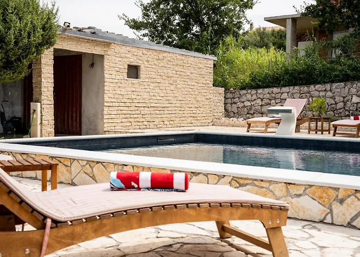 Pag Dubrava Relax With Pool 빌라 *
