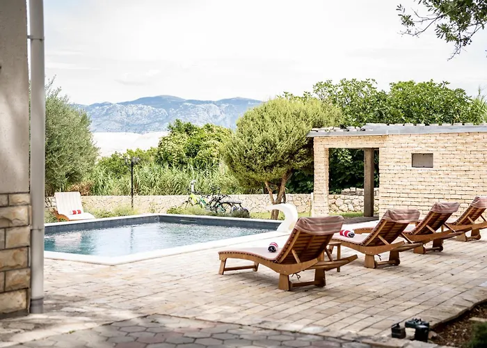 Pag Dubrava Relax With Pool 빌라 Bosana