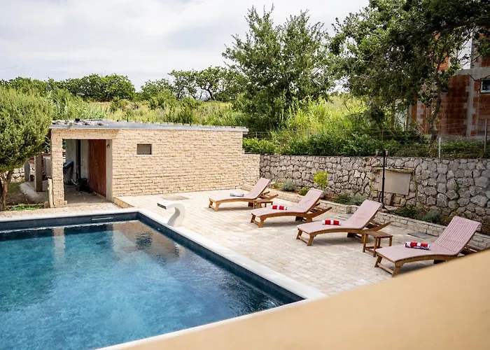 Pag Dubrava Relax With Pool Villa Bosana