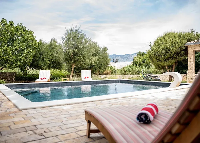 Pag Dubrava Relax With Pool Bosana